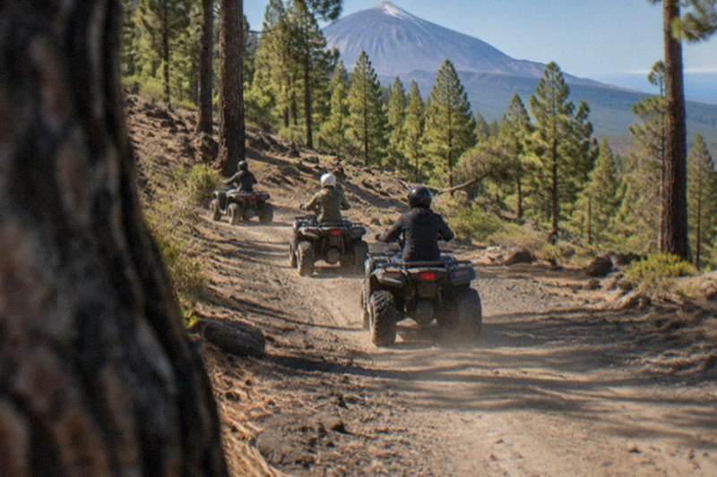 Quad Convoy to Teide, 4 Hours, South Tenerife
