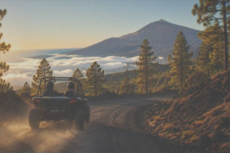 Buggy for Two, Morning or Sunset, Las Chafiras
